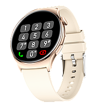 Смарт годинник Smart Watch 4you SPACE (1.43 AMOLED 466х466, Дзвінки) PURE GOLD, фото 3