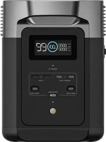 Зарядна станція EcoFlow DELTA 2 / 1800 Вт / 1024 Вт⋅год / LiFePO4 (ZMR330-EU), фото 1