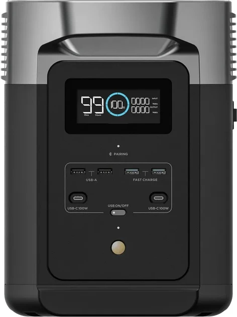Зарядна станція EcoFlow DELTA 2 / 1800 Вт / 1024 Вт⋅год / LiFePO4 (ZMR330-EU)