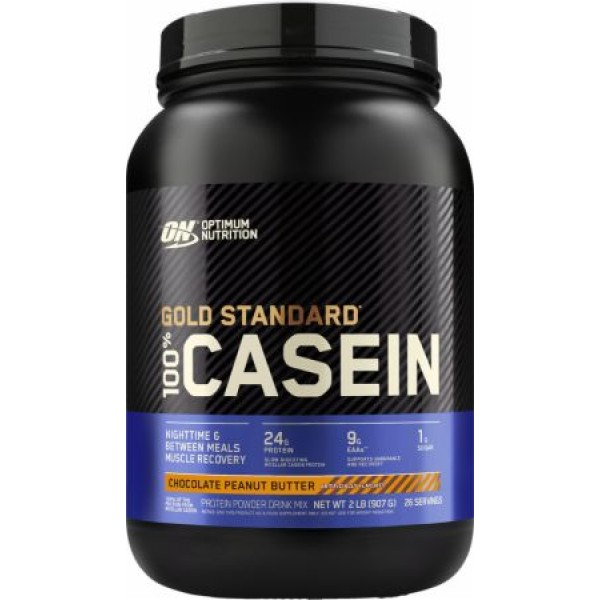 Gold Standard 100% Casein Optimum Nutrition 908 g Chocolate Peanut Butter