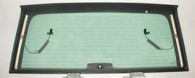 Скло заднє з підігрівом Volvo 840/850 92-96 KOMBI Xinyu 2 отв.