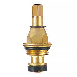 Кран букс для змішувача 3/8 дюйма гума повнооборотна латунь під квадрат
