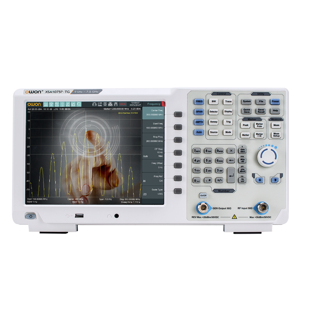 Анализатор спектра (9 кГц – 1,5 ГГц) OWON XSA1015P-TG: продажа, цена в ...