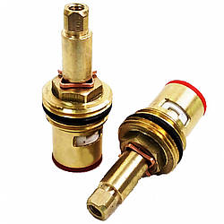 Кран букс для змішувача 1/2 дюйма кераміка напівоборотна під квадрат 22 х 1,5 мм вузька юбка