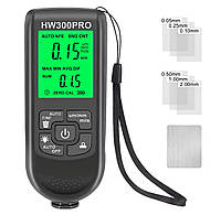 Толщиномер для автомобиля HW-300PRO профессиональный, для проверки покрытия краски и лака, измеритель толщины
