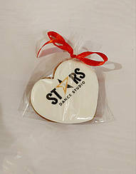 Пряники з логотипом STARS DANCE STUDIO, корпоративні пряники, корпоративні замовлення