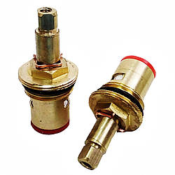 Кран букс для змішувача 1/2 дюйма кераміка напівоборотна під квадрат 24 х 1 мм широка спідниця