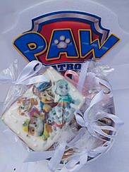 Подарунковий пряничний бокс Щенячий патруль