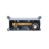 Змішувач для раковини Qtap Gemini прихованого монтажу QTGEM273GMB45695 Gunmetal Black PVD, фото 7