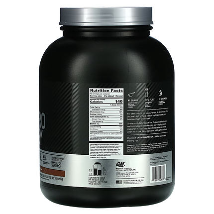 Optimum Nutrition Platinum HydroWhey 1590 g Turbo Chocolate, фото 2