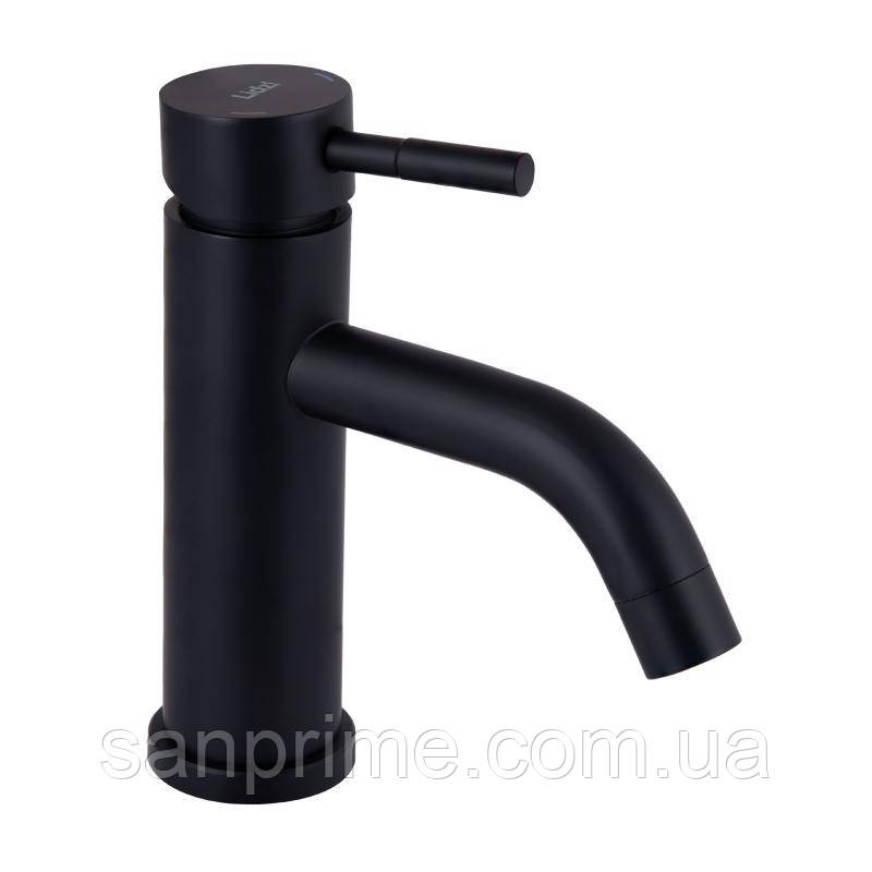 Змішувач для раковини Lidz Aria 0011F (k35) LDARI0011FBLA46092 Black, фото 1