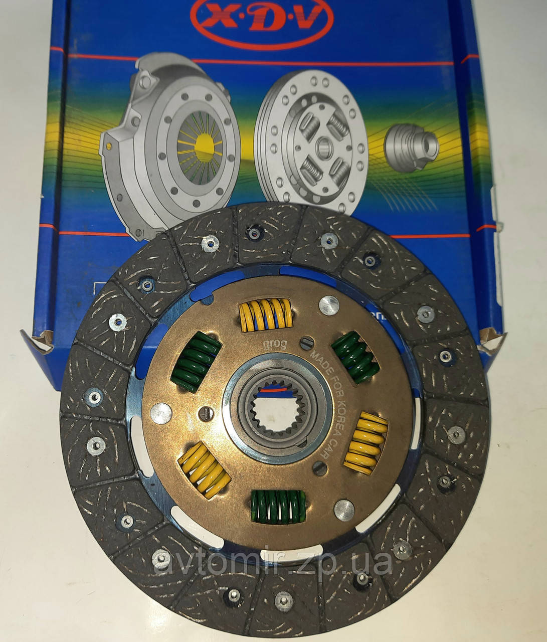 Диск зчеплення ЗАЗ 1102-1105, Таврія, Славота, Sens Grog, фото 1