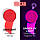 Флуоресцентний аквагрим Mehron Metallic & Neon Shades (Neon red), фото 3