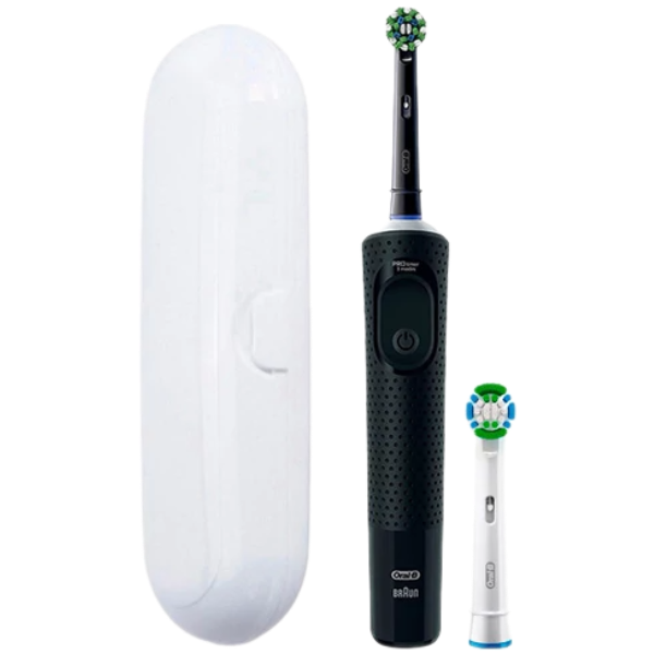Електрична зубна щітка Oral-B Vitality Pro D103 Cross Action Maximiser Black (2 нас.) (футляр)