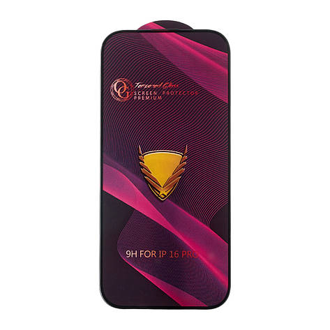 Захисне скло OG Apple iPhone 16 Pro Black, фото 1