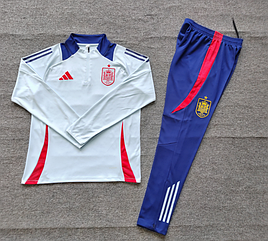 Дитячий спортивний футбольний костюм збірна Іспанія kids 24-25 long sleeve tracksuit