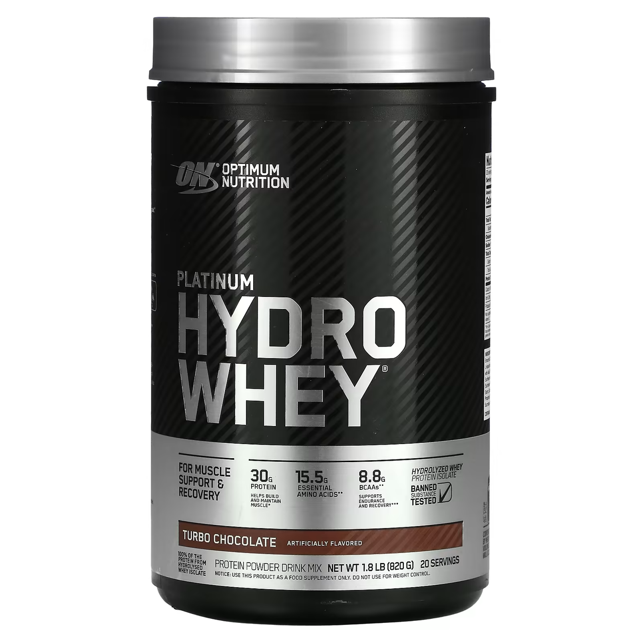 Optimum Nutrition Platinum HydroWhey 795 g Turbo Chocolate