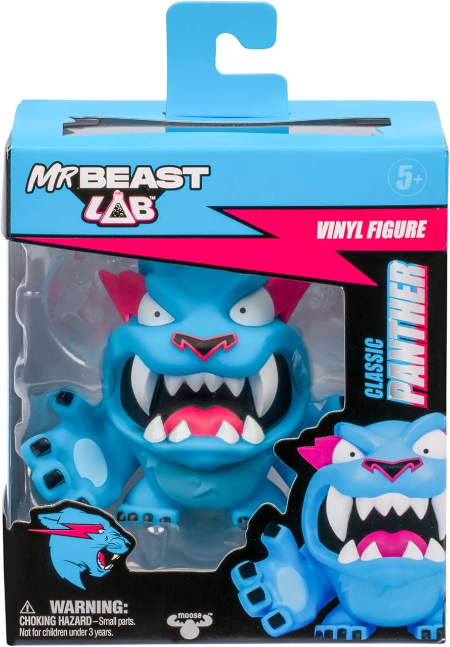 Колекційна вінілова фігурка 9см Пантера MrBeast Lab Classic Panther, фото 1