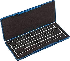 Нутроміри телескопічні подовжені 8-150 мм Dasqua Італія 6 шт. у комплекті