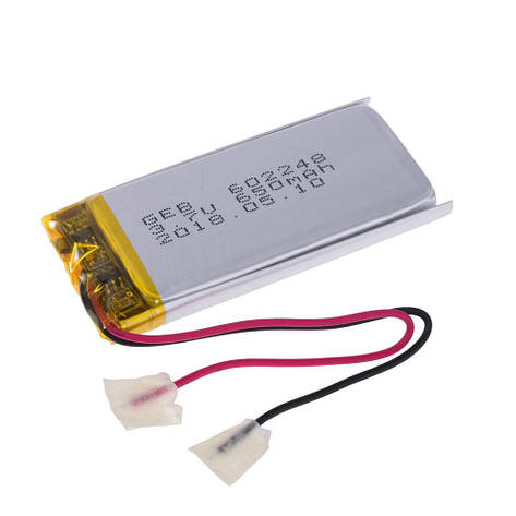 LiPo 650 mAh, 3,7V, 6x22x48мм GEB акумулятор літієво-полімерний GEB602248, фото 1