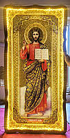 Ікона Христа для храму - Спаситель (з підсвічуванням)