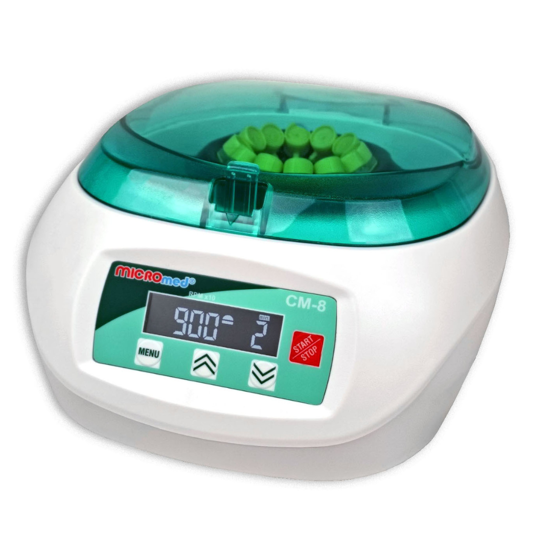 Центрифуга лабораторна СМ-8 для мікропробірок Еппендорф Медапаратура, фото 1