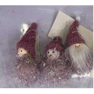 Фігурка-підвіска новорічна "Santa&Co" 8см M48075-1