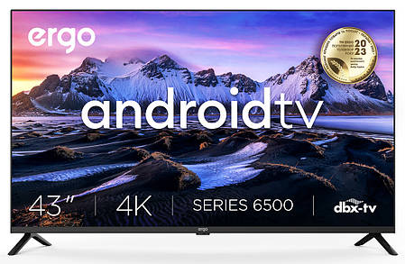 LED-телевізор ERGO 43GUS6500, фото 1