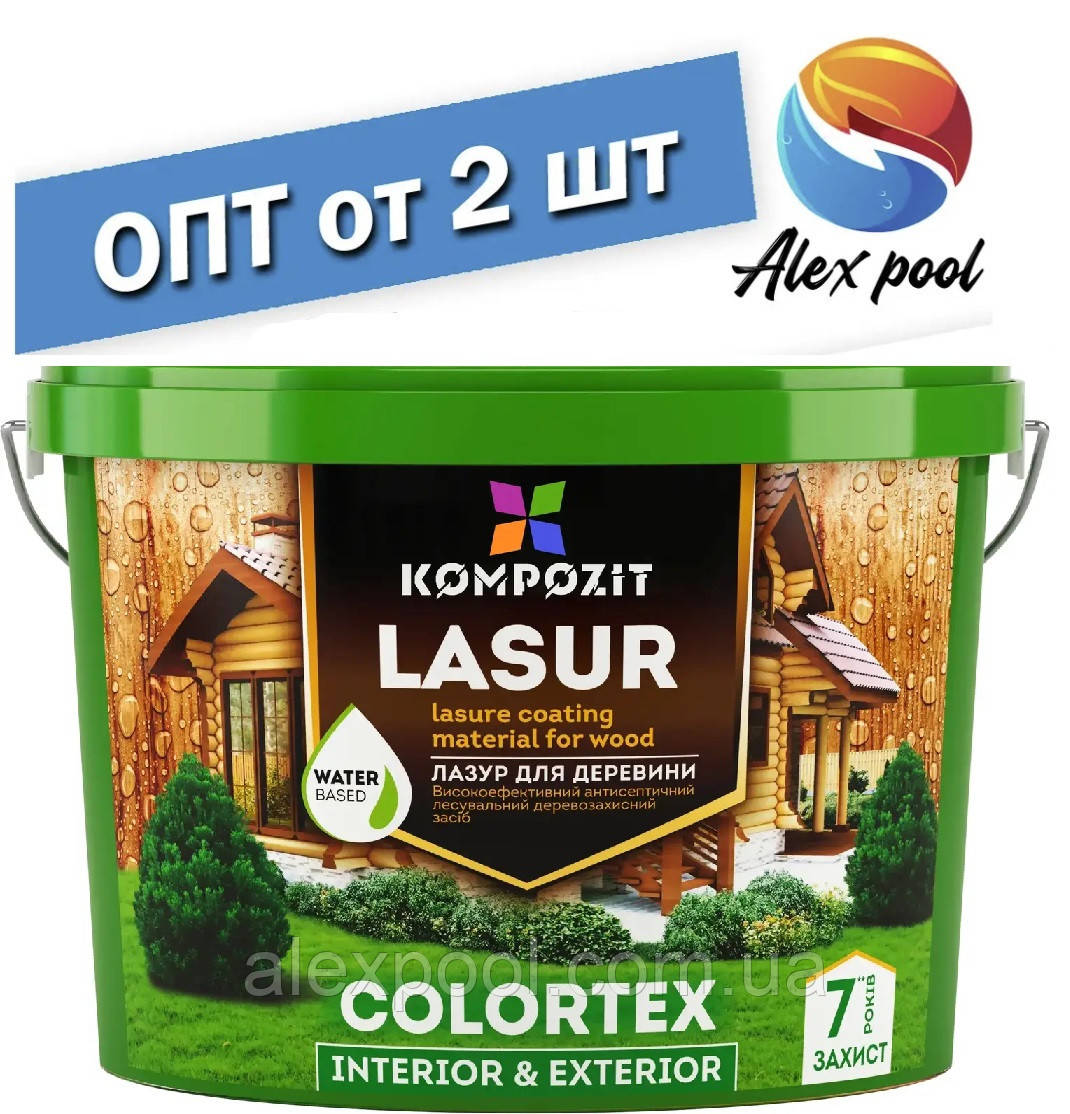 Kompozit COLORTEX Лазур для деревини, Kompozit lasur colortex, Композит колортекс