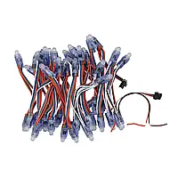 Світлодіоди швидкого монтажу PROLUM SMART PIXEL D-12mm - 12V (IC9838), RGB (Pixel Full Color)