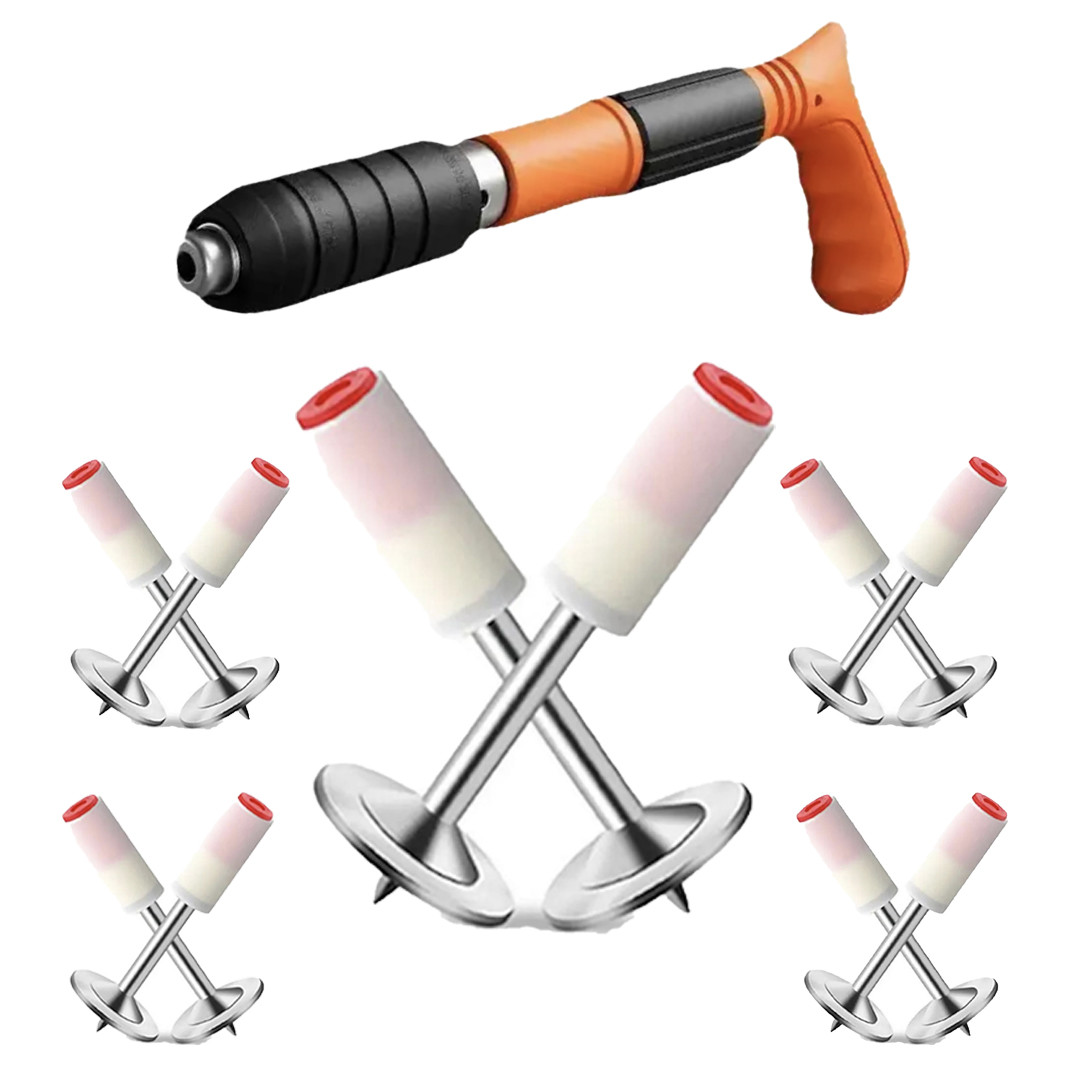 Цвяхи для ручного цвяхозабивного степлера-пістолета 10шт, фото 1