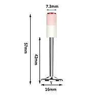 Цвяхи для ручного цвяхозабивного степлера-пістолета 10шт, фото 4