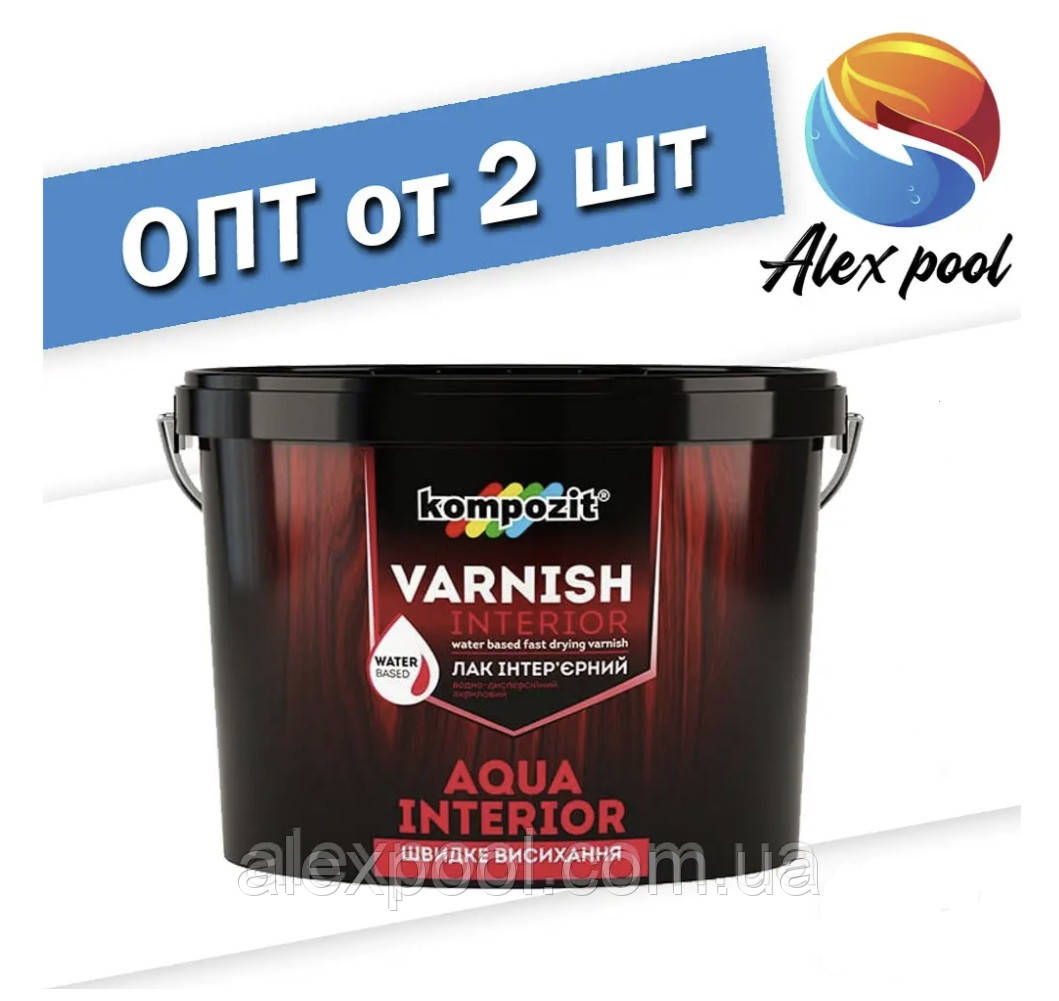 Kompozit AQUA INTERIOR - Лак інтер'єрний водорозчинні на акрилатной основі