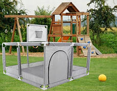 Дитячий манеж 126х126 см із кошиком Nicekids Handloteka 14698489209, фото 3