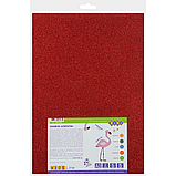 Фоаміран А3 2мм з блискітками глітером набір 5 кольорів Zibi ZB.1842, фото 2