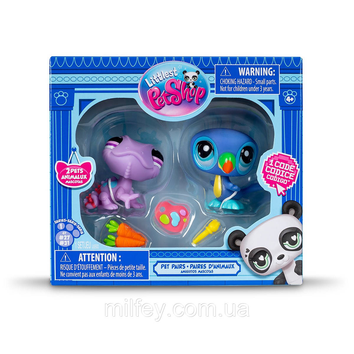 Ігровий набір LITTLEST PET SHOP — ДРУЗЯ ПЗ ІСКОССТВУ (2 фігурки, аксес.), фото 1