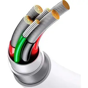 Кабель Baseus Superior Series (SUPERVOOC) Cable USB to Type-C 65W 2m CAYS001002 White, фото 4