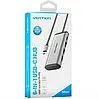 USB-хаб Vention 6 in1 USB C HUB адаптер Type-C to USB3.0x3/SD/TF/PD Grey (TGRHB), фото 3