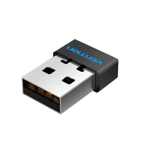 Wi-Fi-адаптер Vention USB Wi-Fi адаптер 2.4G для настільного ПК Black (KDRBO)