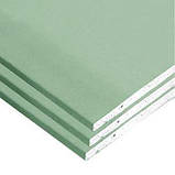 Гіпсокартон в м. Дніпро вологостійкий Кнауф 3000х1200х12,5 мм (Україна), фото 2