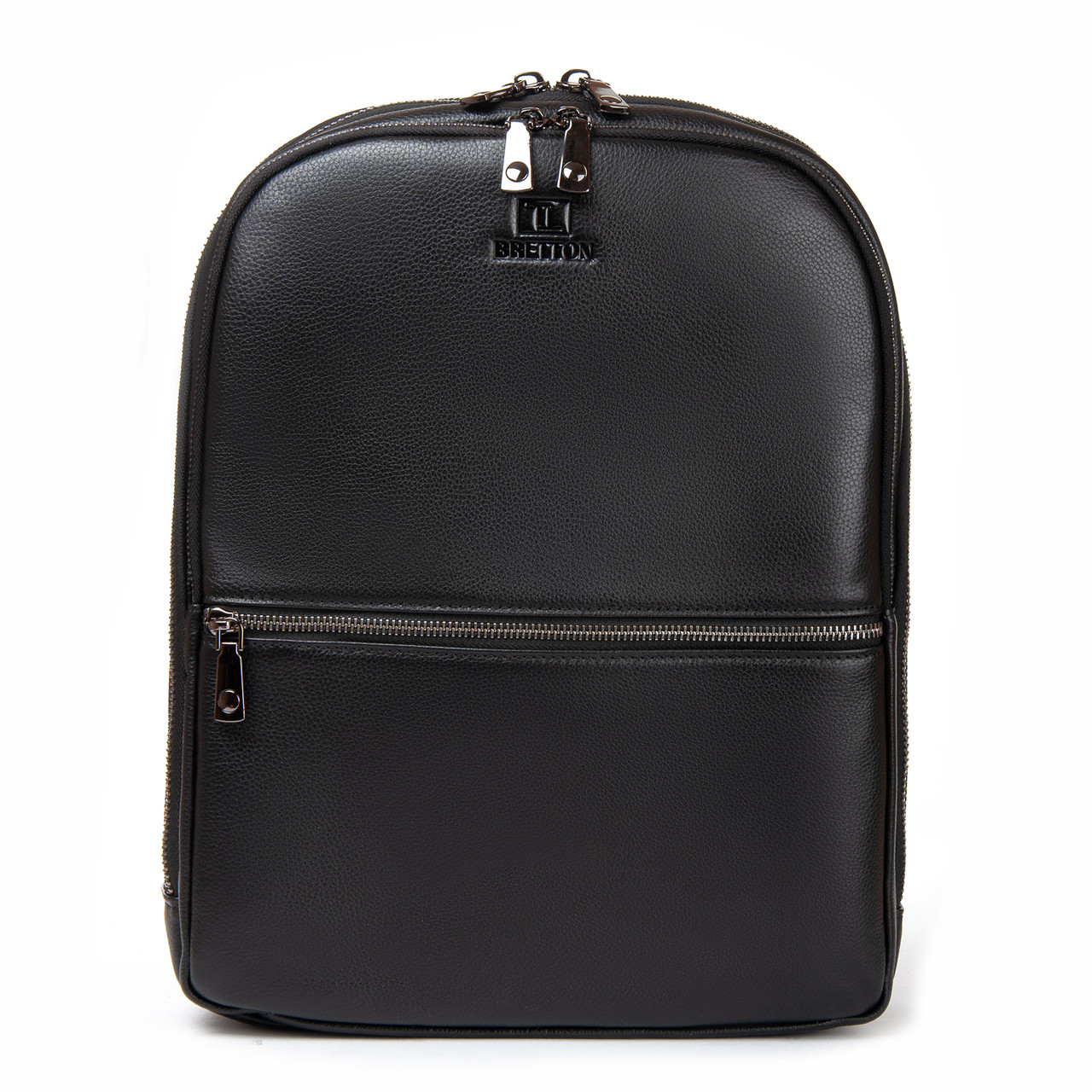 Рюкзак Міський шкіряний BRETTON 1650-15 black