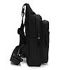 Сумка-слінг Чоловіча На Плечо рюкзак нейлон Lanpad 35001 black, фото 4