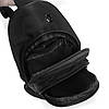Сумка-слінг Чоловіча На Плечо рюкзак нейлон Lanpad 35001 black, фото 6