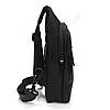 Сумка-слінг Чоловіча На Плечо рюкзак нейлон Lanpad 82076 black, фото 5
