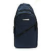 Сумка-слінг Чоловіча На Плечо рюкзак нейлон Lanpad 82084 blue, фото 2