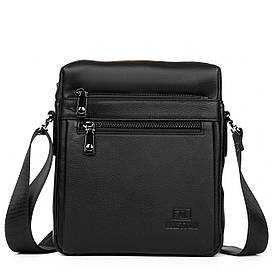 Сумка планшет чоловіча шкіряна BRETTON N3687-4 black