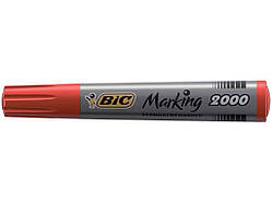Маркер перманентний, червоний 12шт bc8209133 ТМ BIC