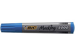 Маркер перманентний, синій 12шт bc8209143 ТМ BIC