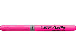 Текстовиділювач Grip , рожевий 12шт bc811934 ТМ BIC