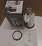 Сенсорний дозатор для рідкого мила піни настільний автоматичний 280мл безконтактний хромований, фото 9